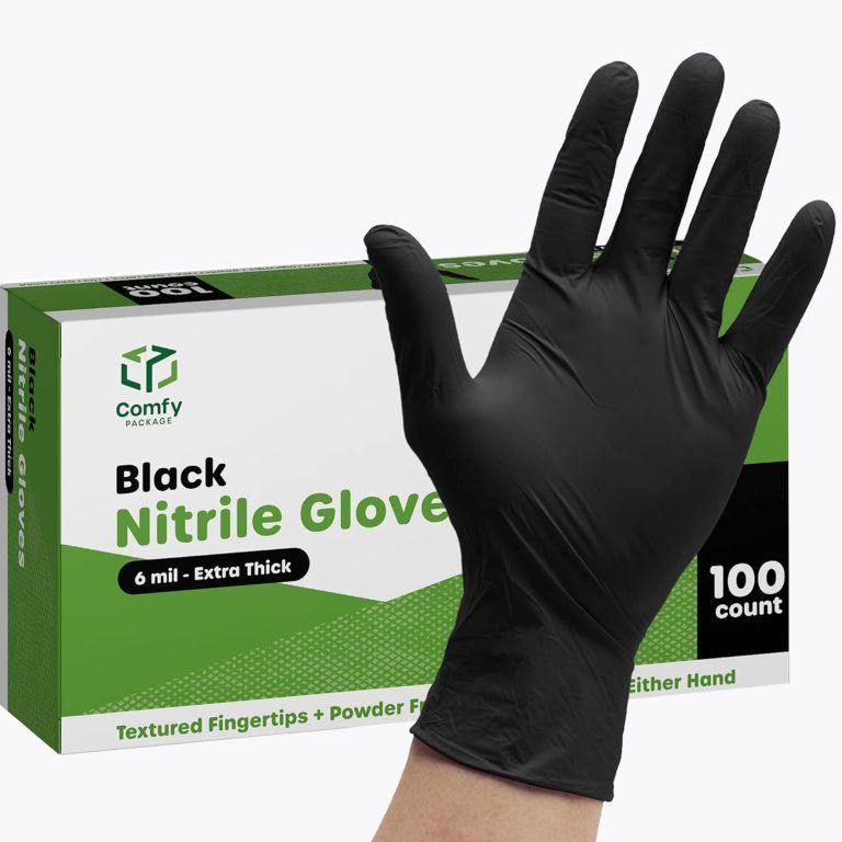 Guantes de nitrile para trabajo